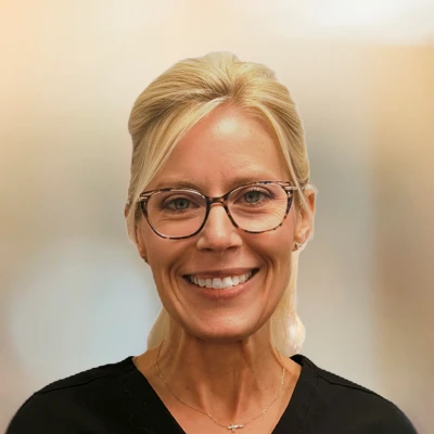 A headshot photo of Katherine
